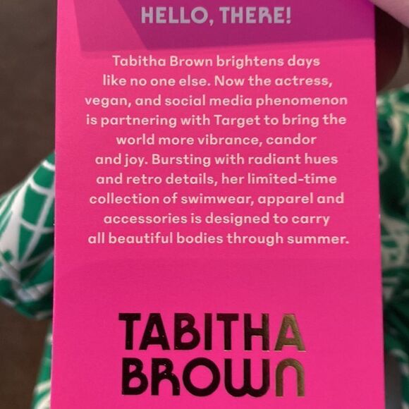 Women’s Tabitha Brown Linear Floral Print Halter Neck Bikini Top XXS (00) - Picture 8 of 9